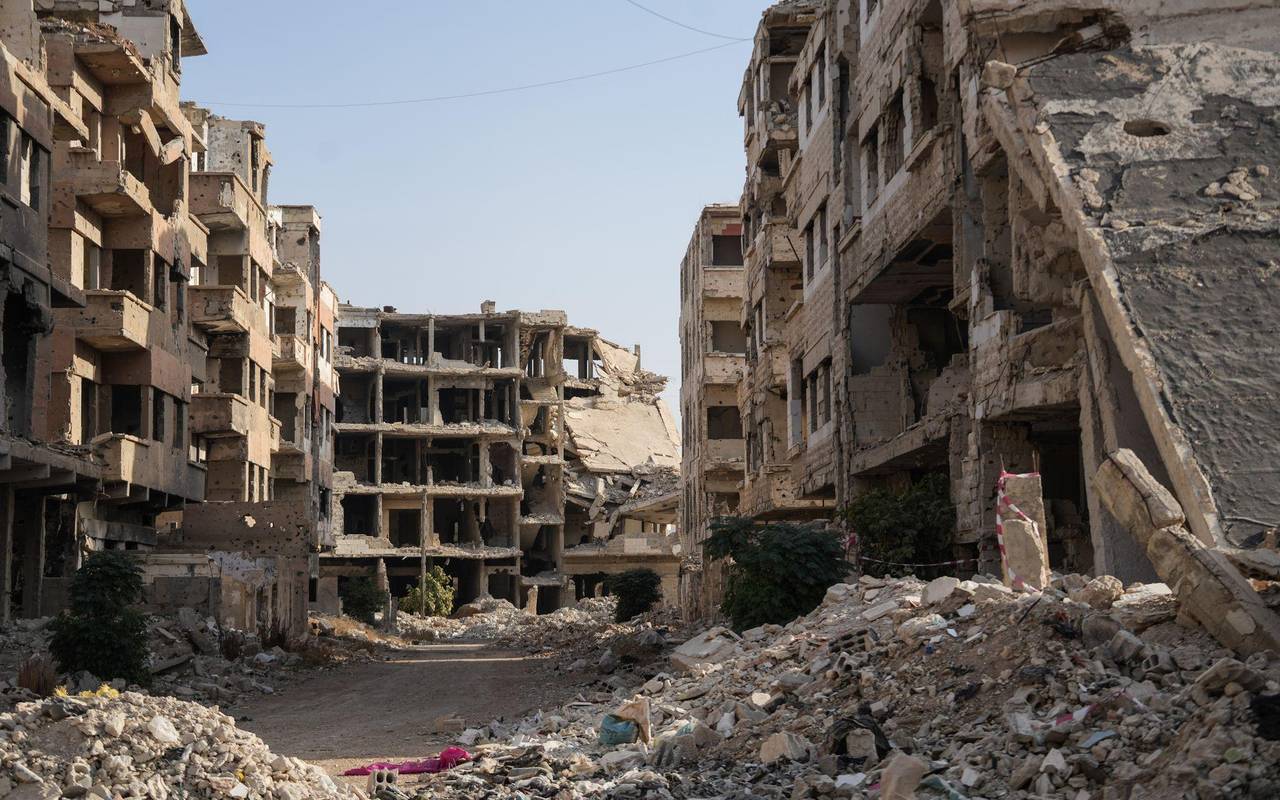 Zerstörung in Syrien