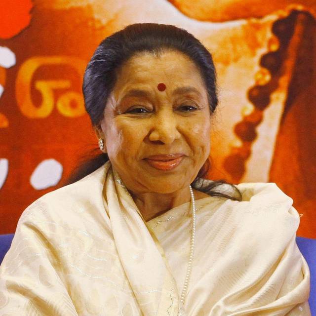 Indische Sängerin Asha Bhosle