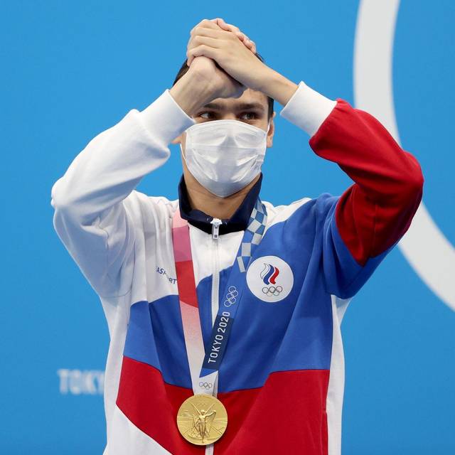 Der russische Schwimmer Jewgeni Rylow