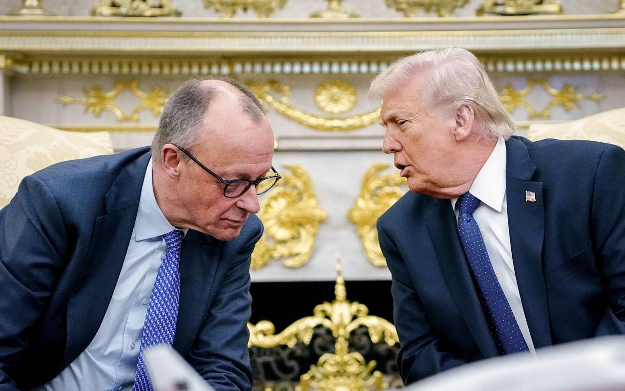 US-Präsident Trump und Bundeskanzler Merz