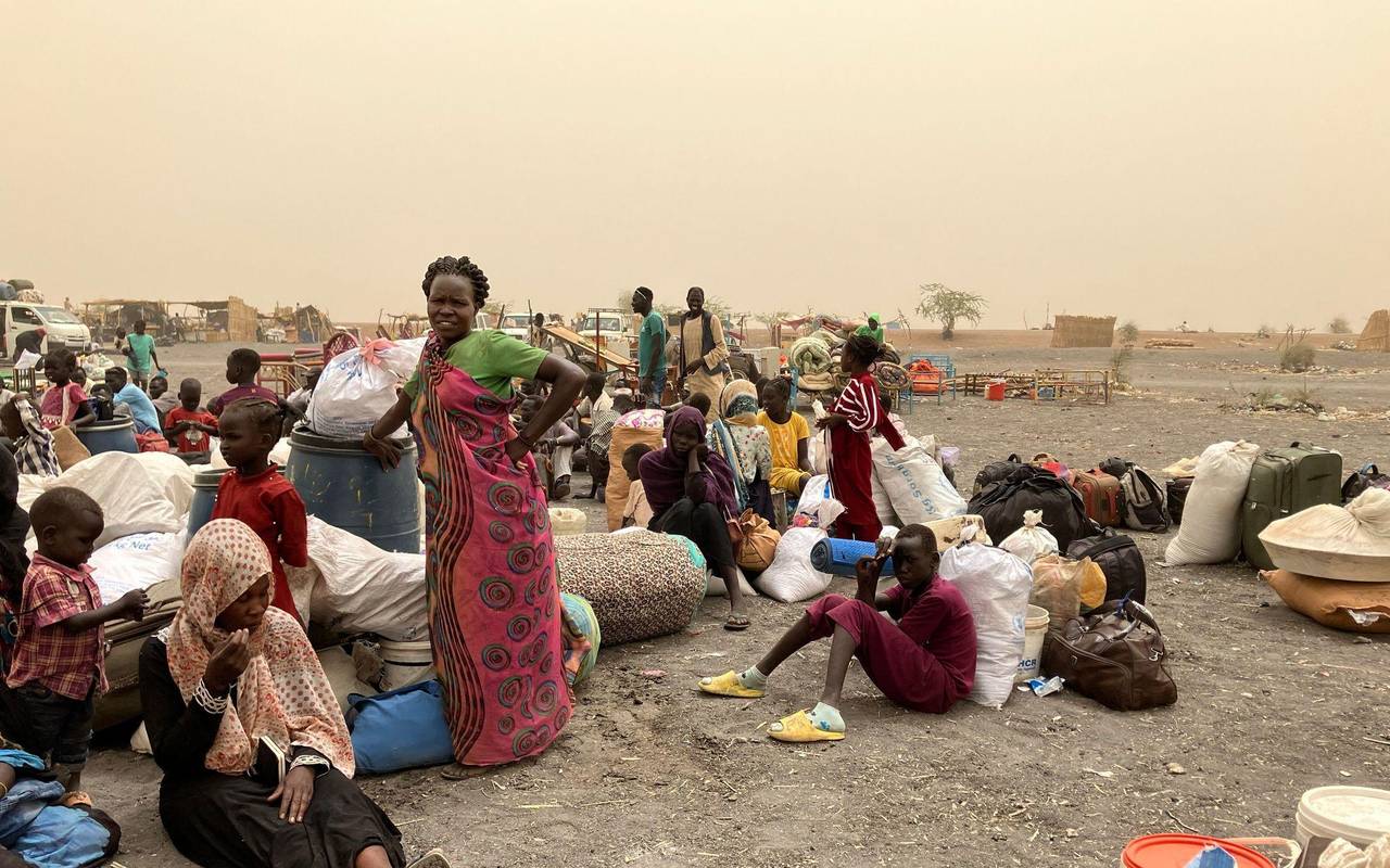 Flüchtlinge aus dem Sudan