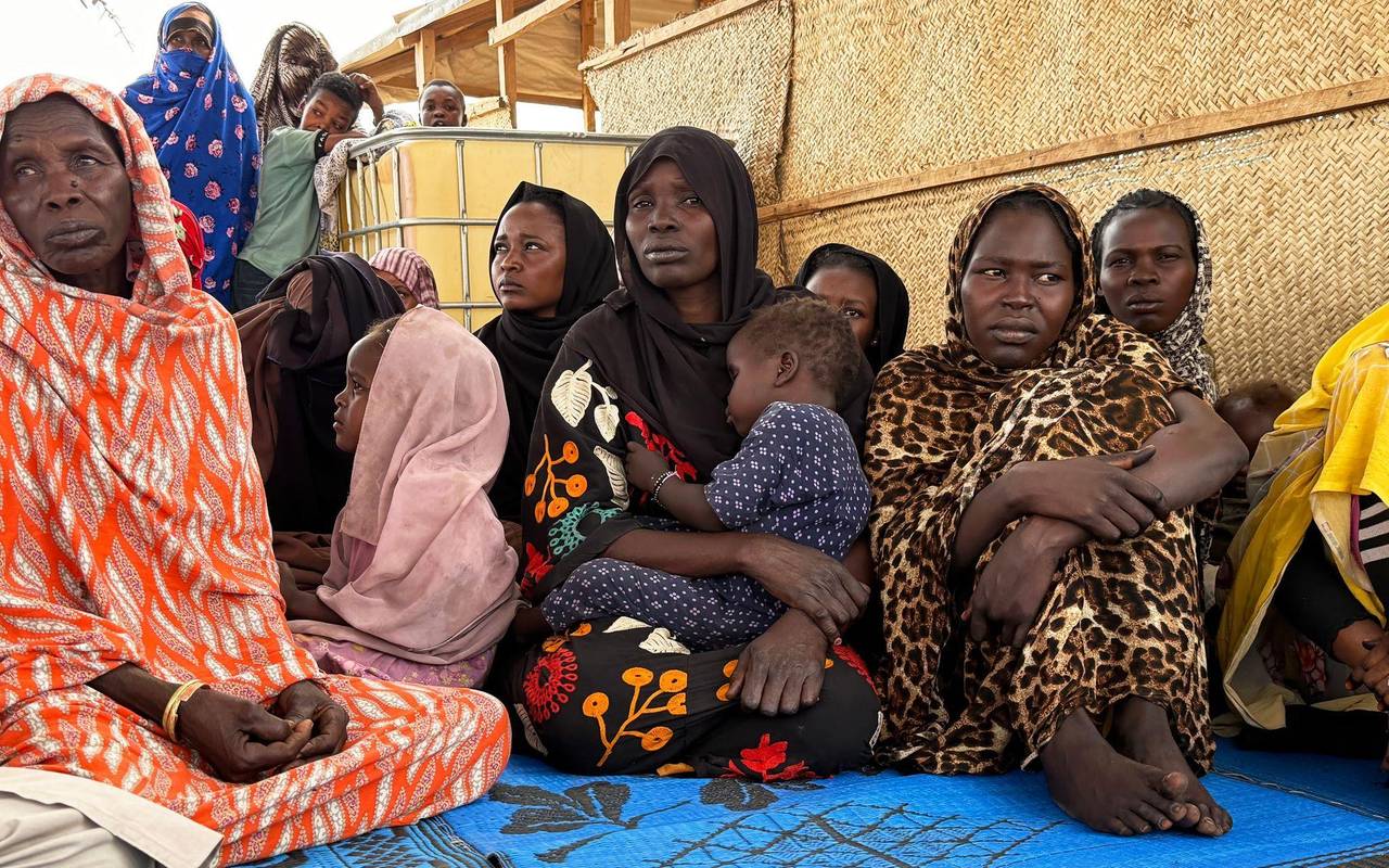 Flüchtlinge aus Darfur im Tschad