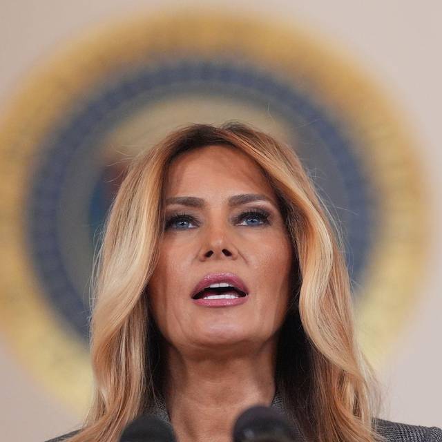 US-First Lady Melania Trump