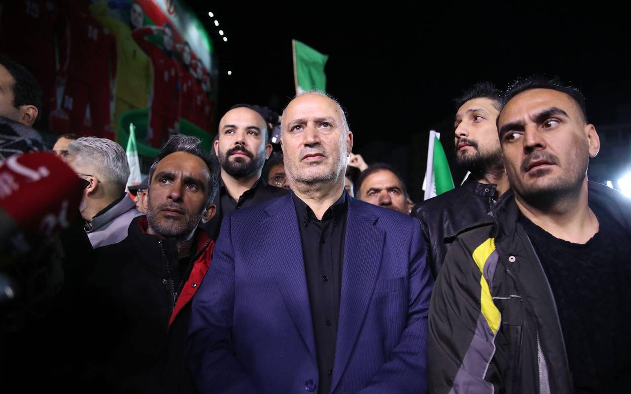 Irans Fußball-Präsident Mehdi Tadsch