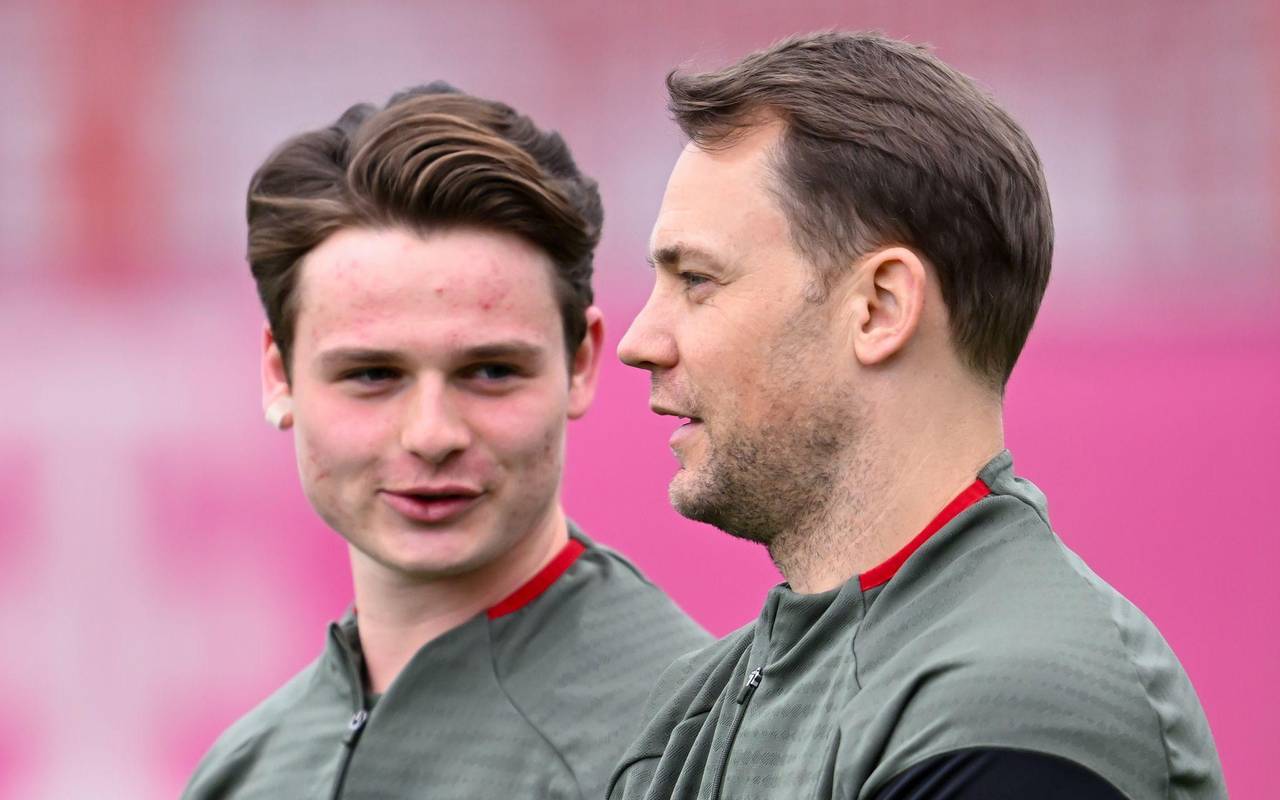 Abschlusstraining FC Bayern München