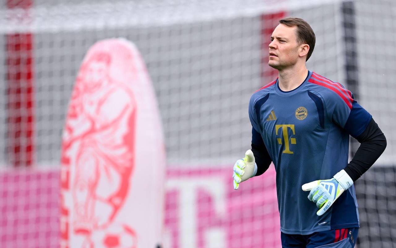 Abschlusstraining FC Bayern