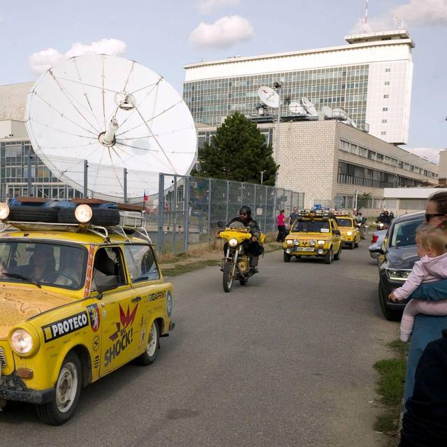 Das Sendezentrum des tschechischen Fernsehens CT