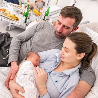 Nicole Alexandra ist das erste Neugeborene des Jahres 2026 am UKB