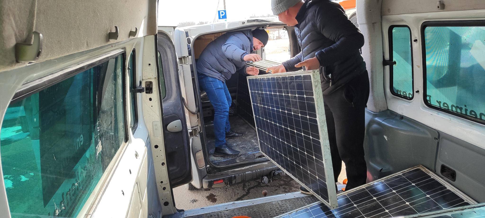 Eine Meckenheimer Photovoltaikanlage für die Ukraine