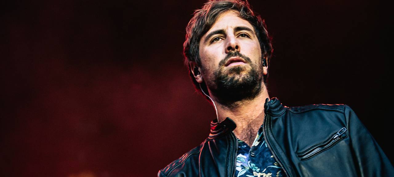 Max Giesinger auf dem Kunst!Rasen