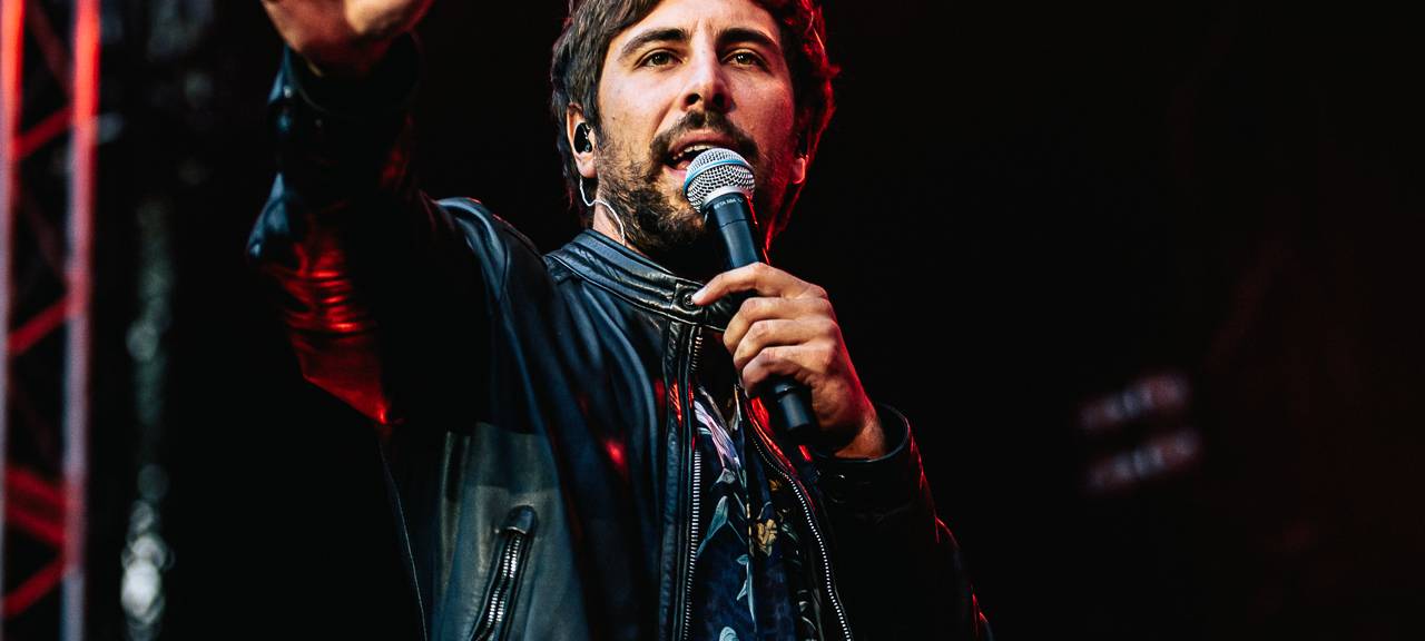 Max Giesinger auf dem Kunst!Rasen