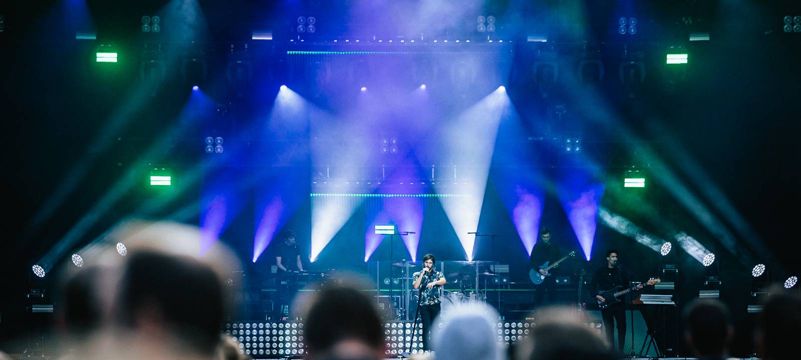 Max Giesinger auf dem Kunst!Rasen