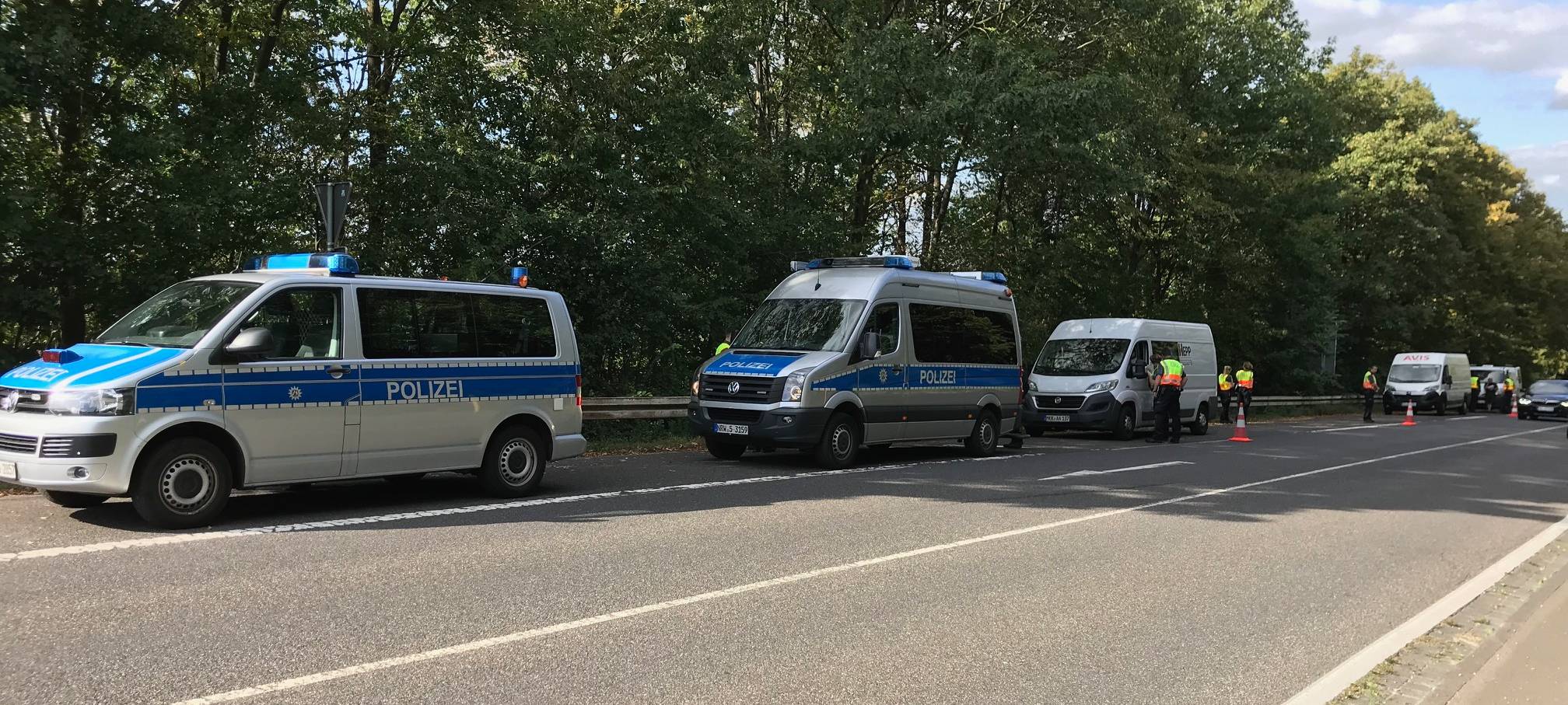 NRW-weite Grossrazzia auch im RBRS-Land