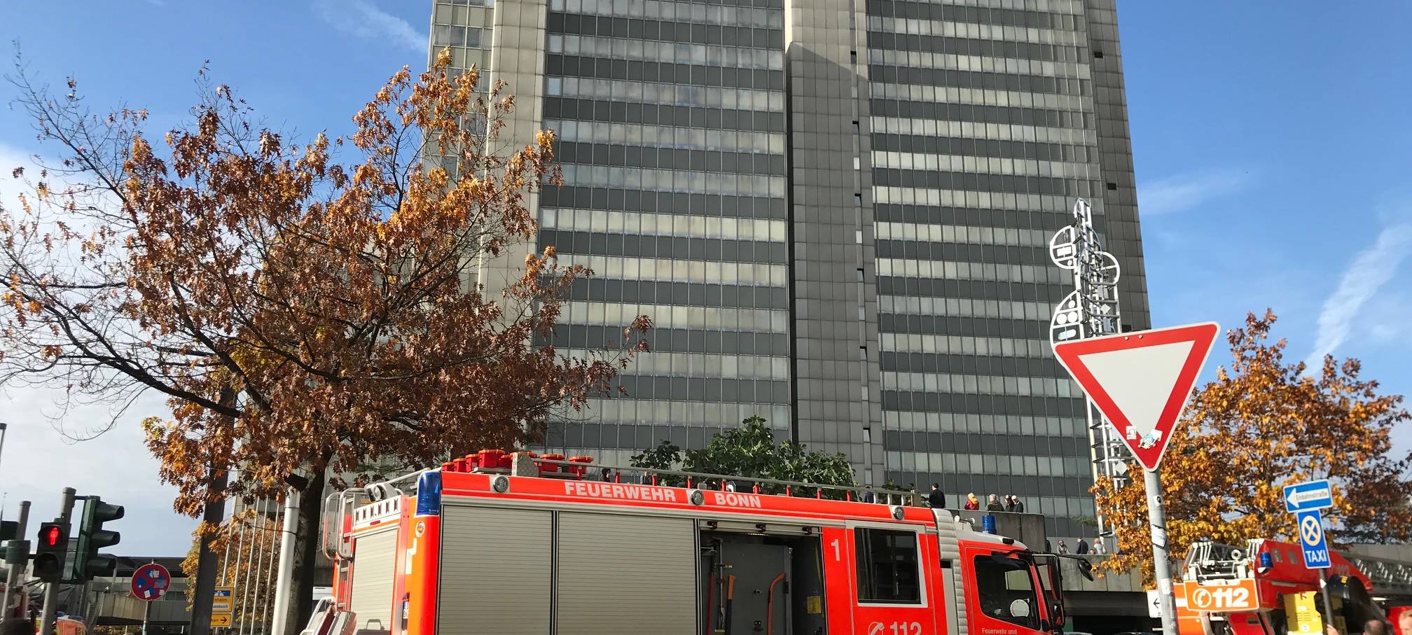 Feuer im Bonner Stadthaus