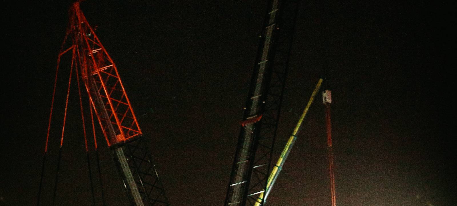 Erste Stahlträger für die neue Viktoriabrücke
