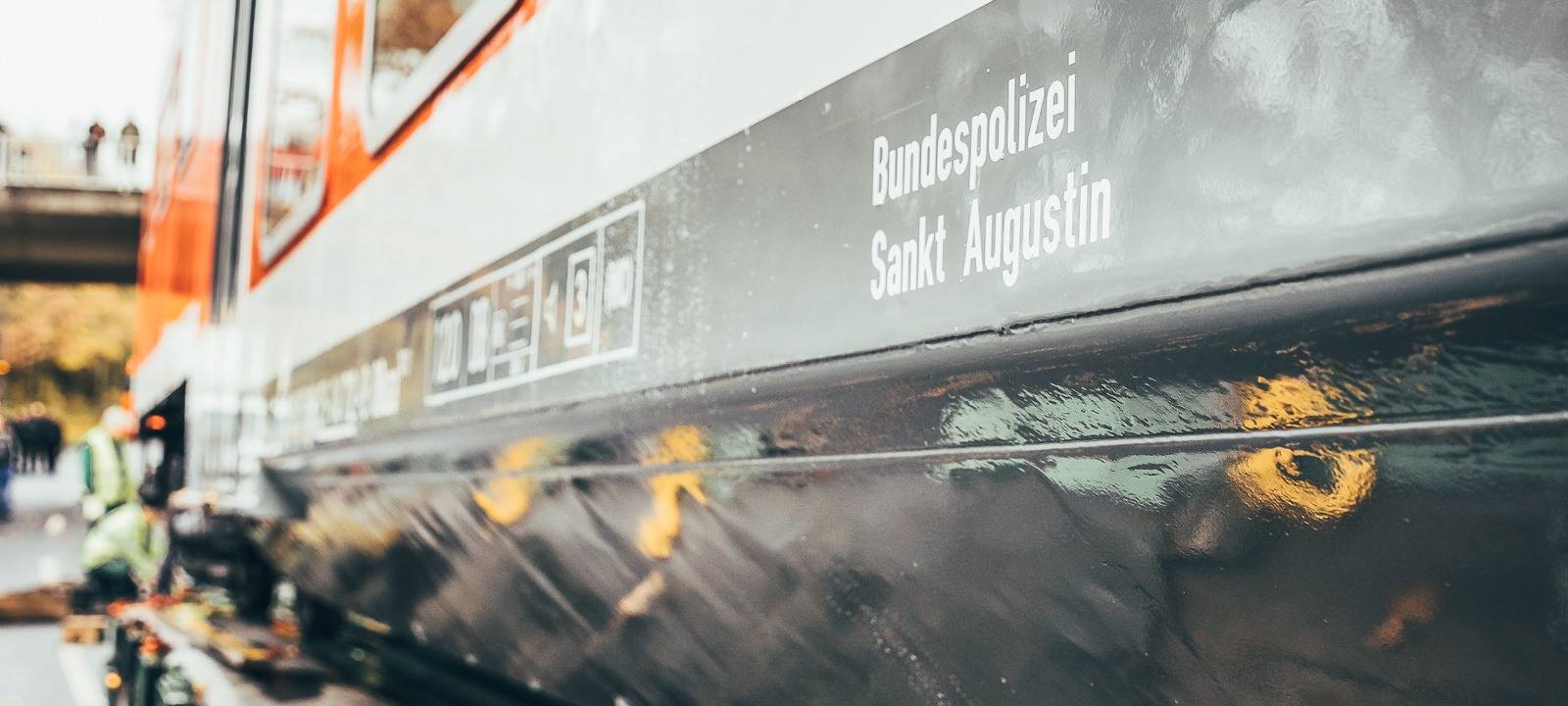 Bundespolizei bekommt Waggon der Bahn