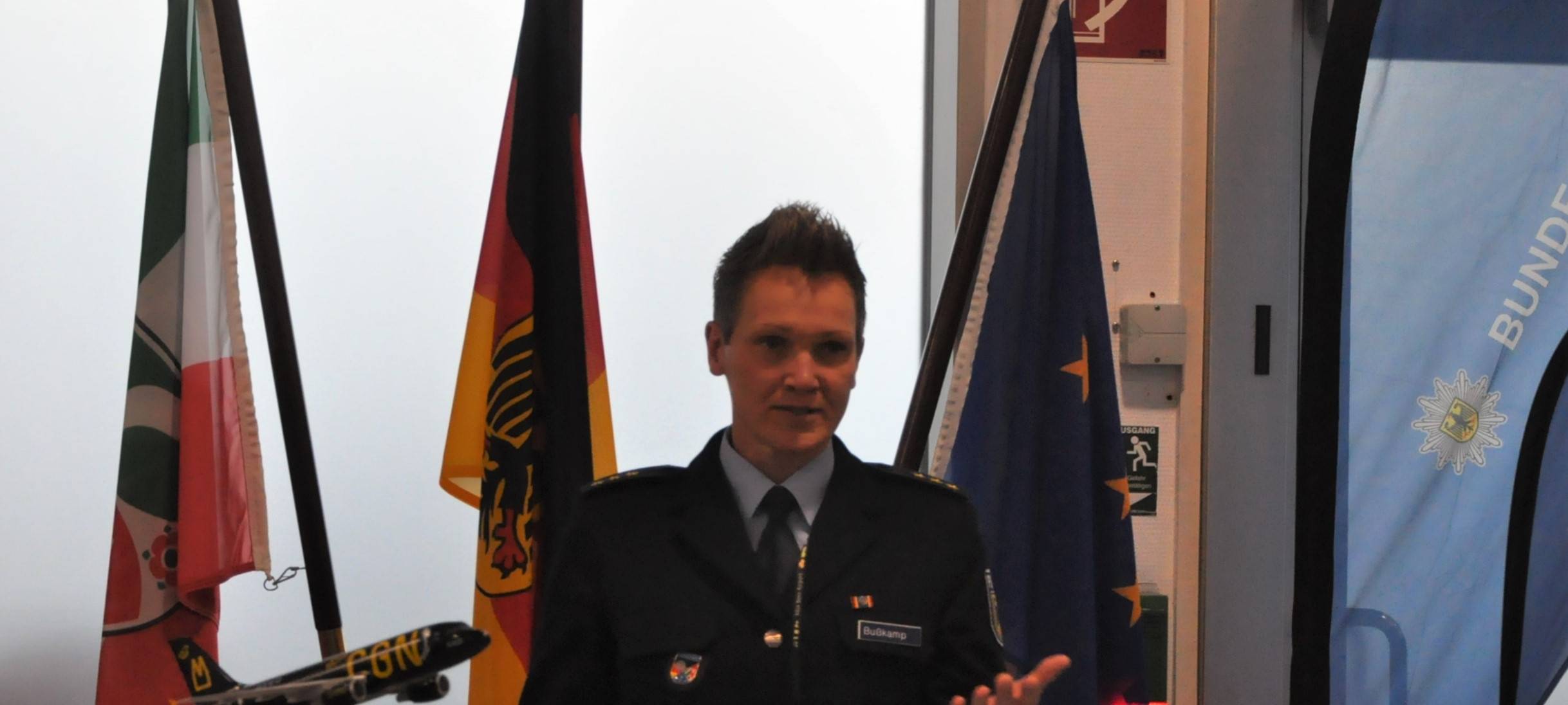 Neue Chefin der Bundespolizei am Flughafen