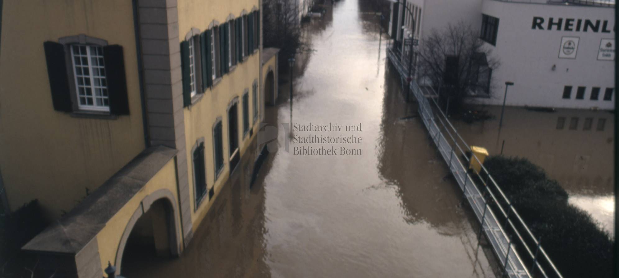 Als Bonn unter Wasser lag