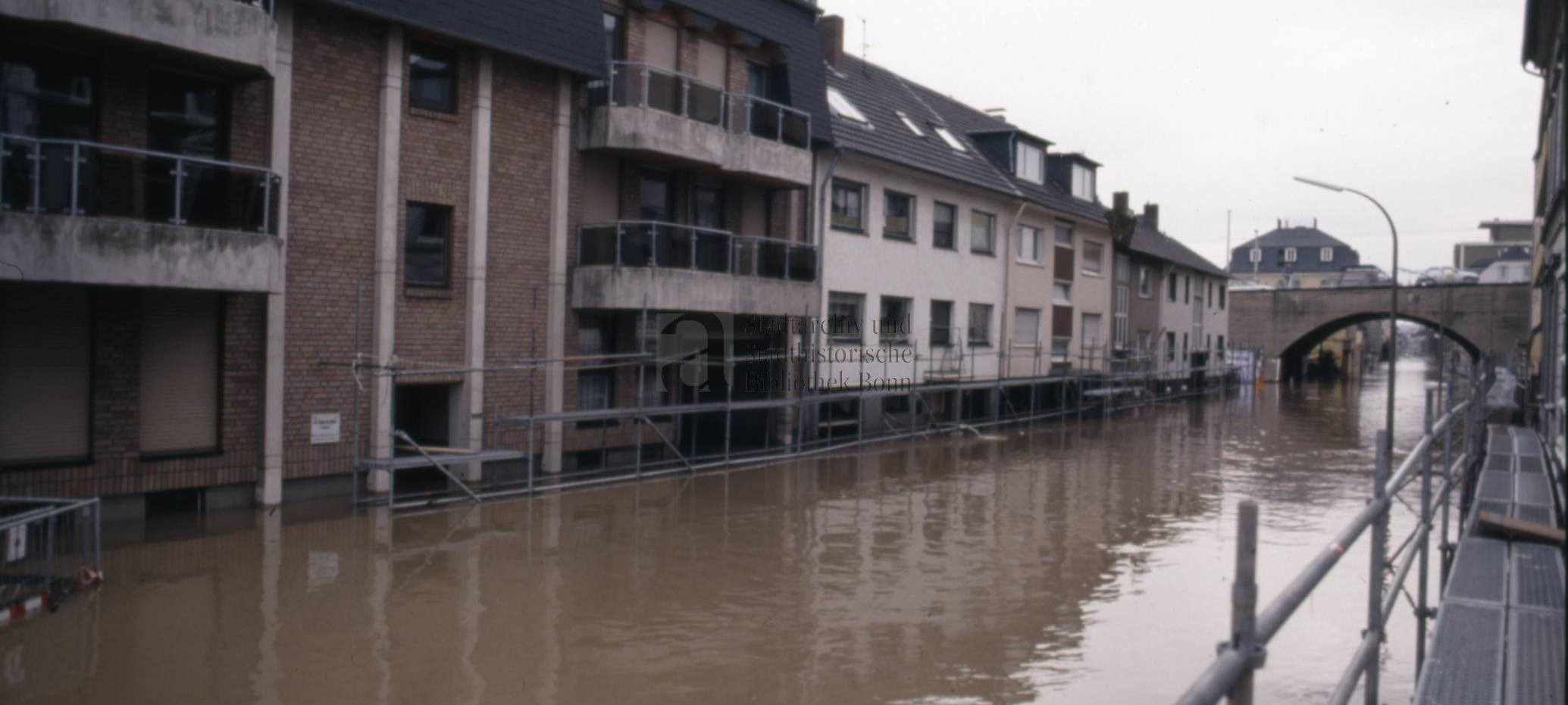 Als Bonn unter Wasser lag