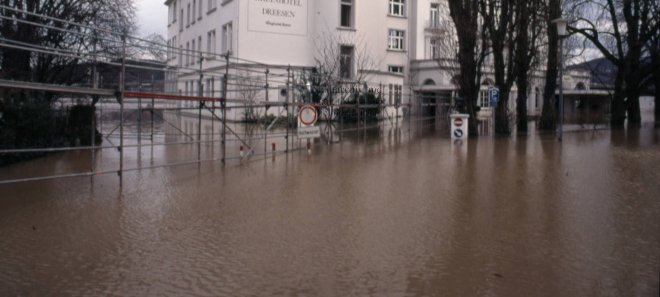 Als Bonn unter Wasser lag