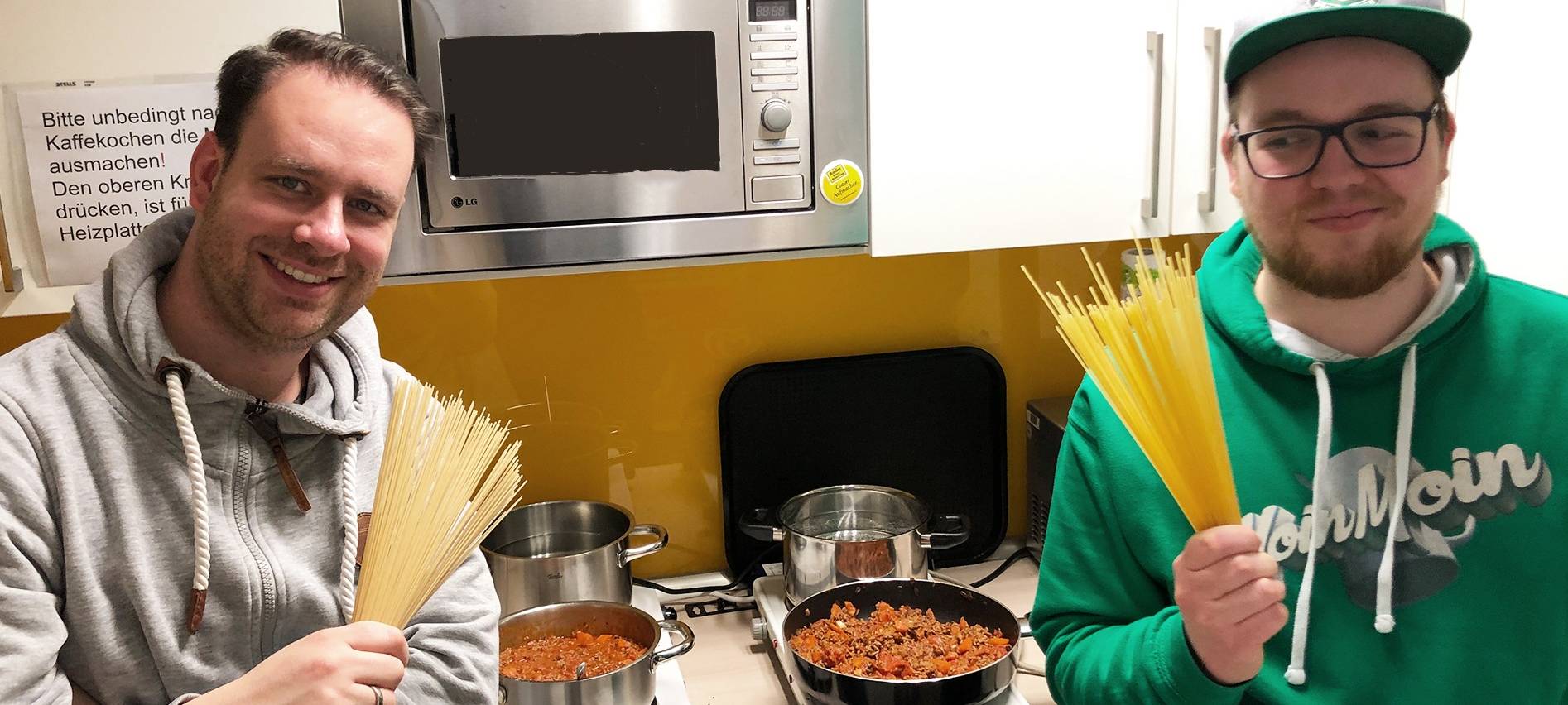 Tag 1: Spaghetti Bolognese