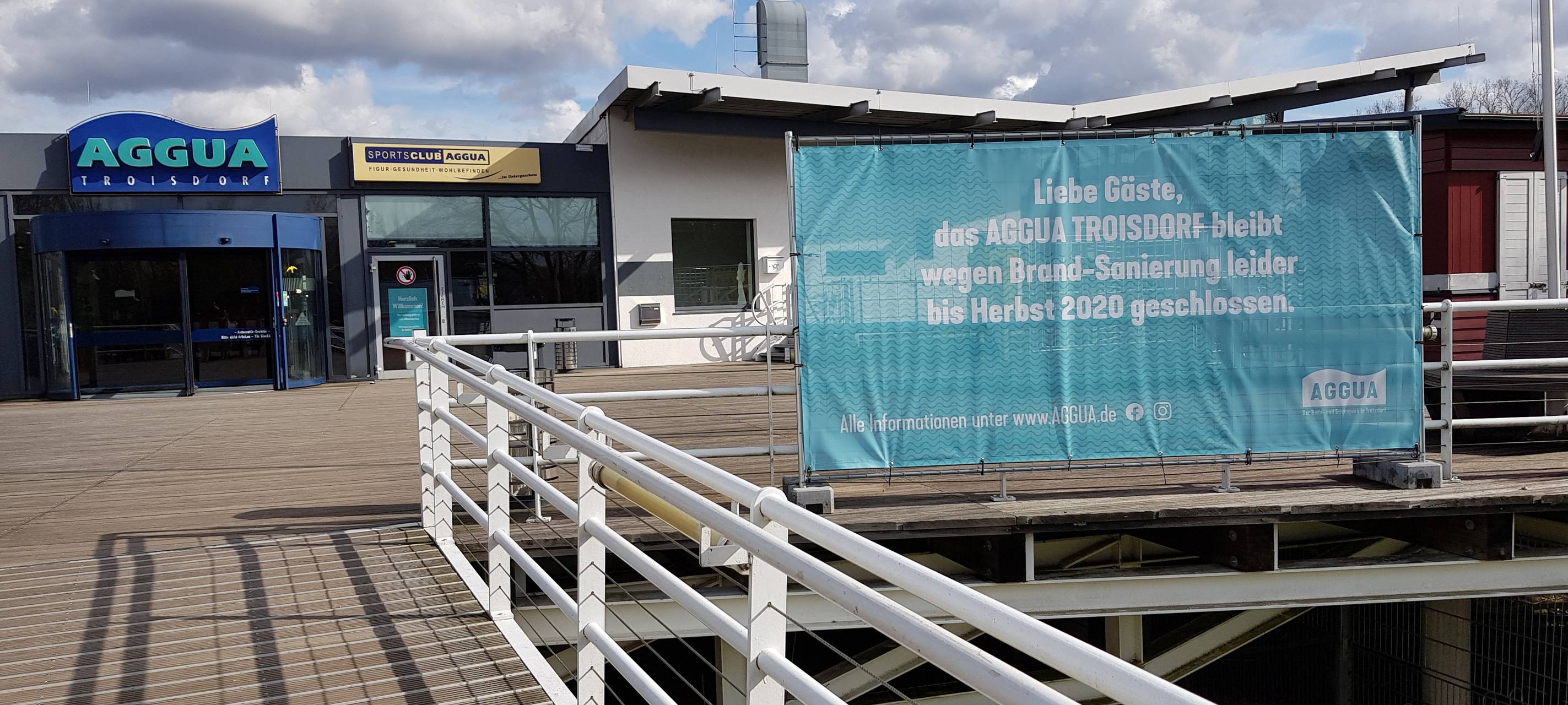 Aggua-Freibad in Troisdorf bleibt geschlossen