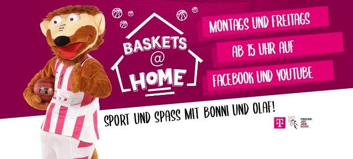 Baskets starten Sportstunde