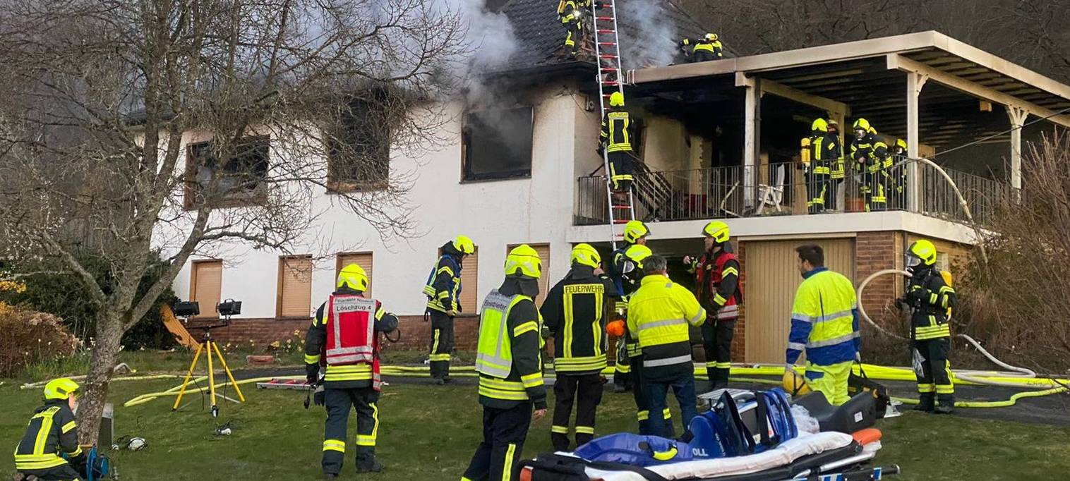 Toter bei Feuer in Windeck