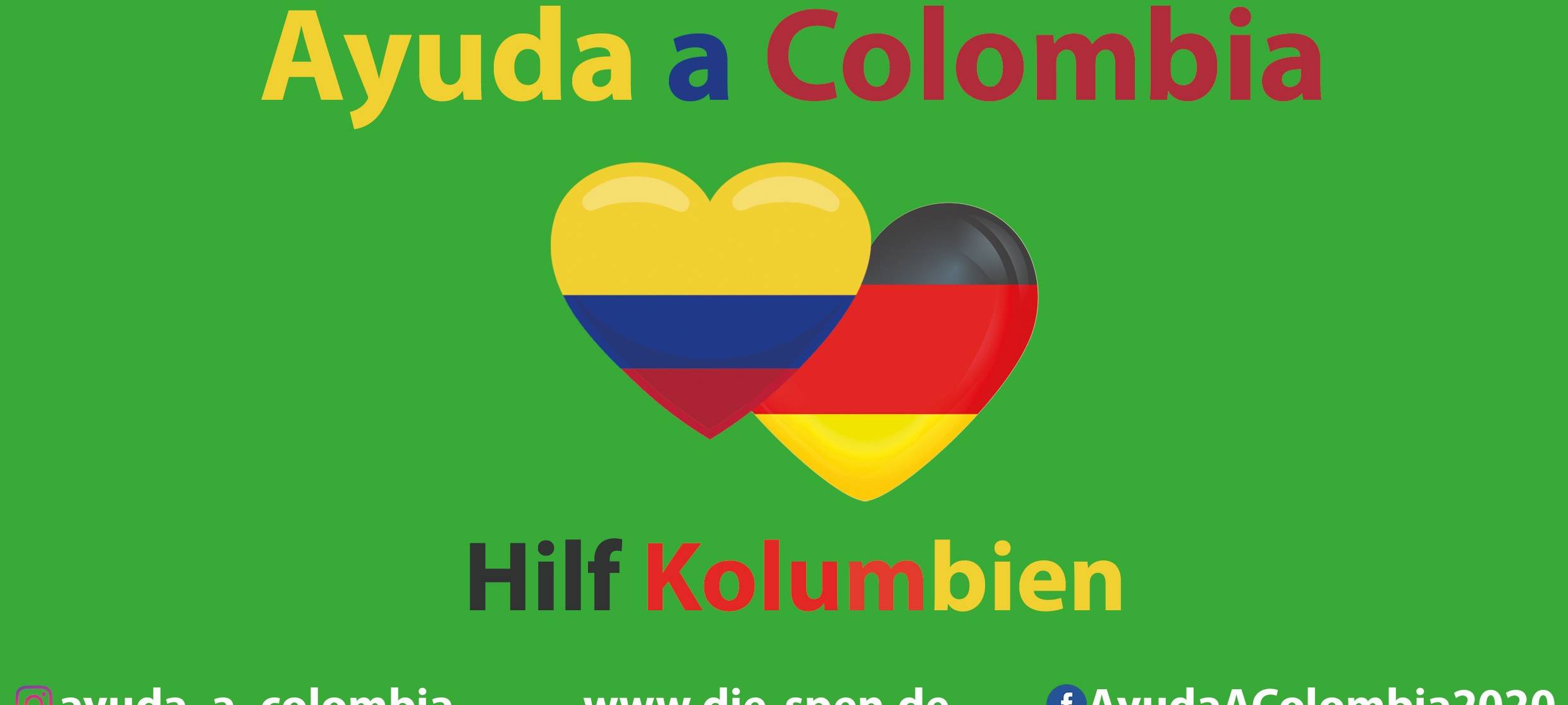 Alex hilft in Kolumbien