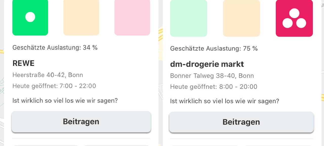 Crowdless - Social Distancing per App
