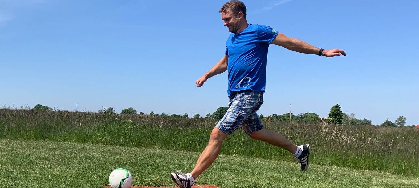 Fußballgolf auf Gut Heiderhof
