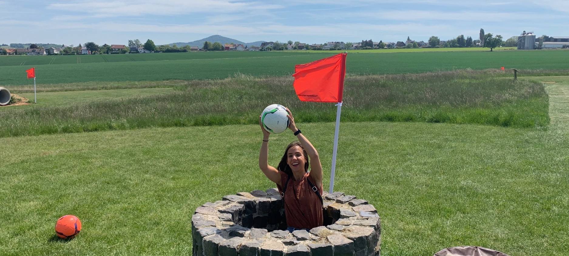 Fußballgolf auf Gut Heiderhof