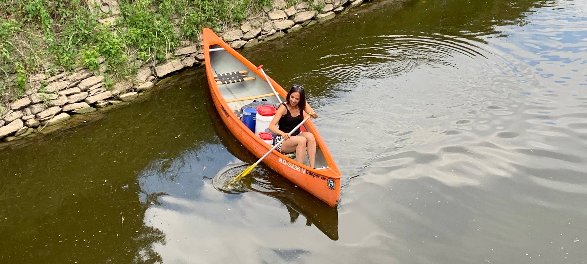 Kanufahren auf der Lahn