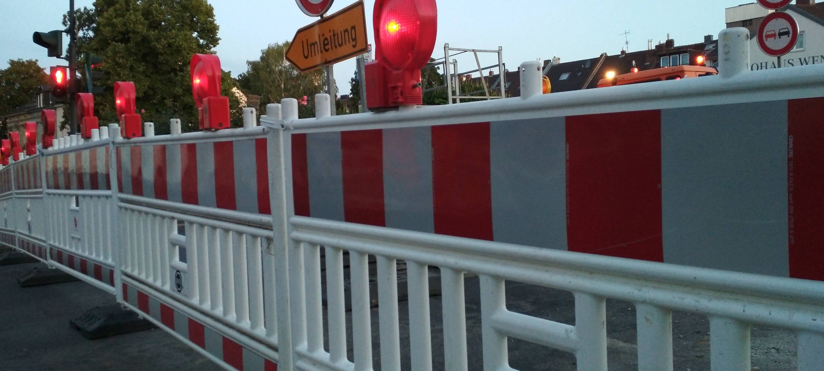 Sperrung am Bonner Hauptbahnhof