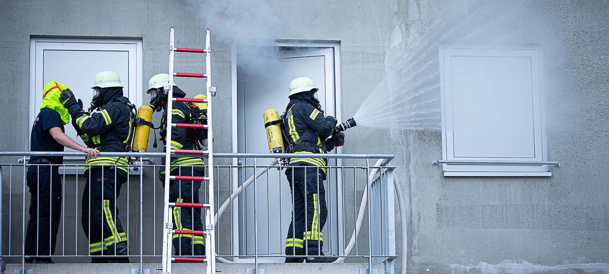 Neues Übungshaus für Feuerwehr Bonn