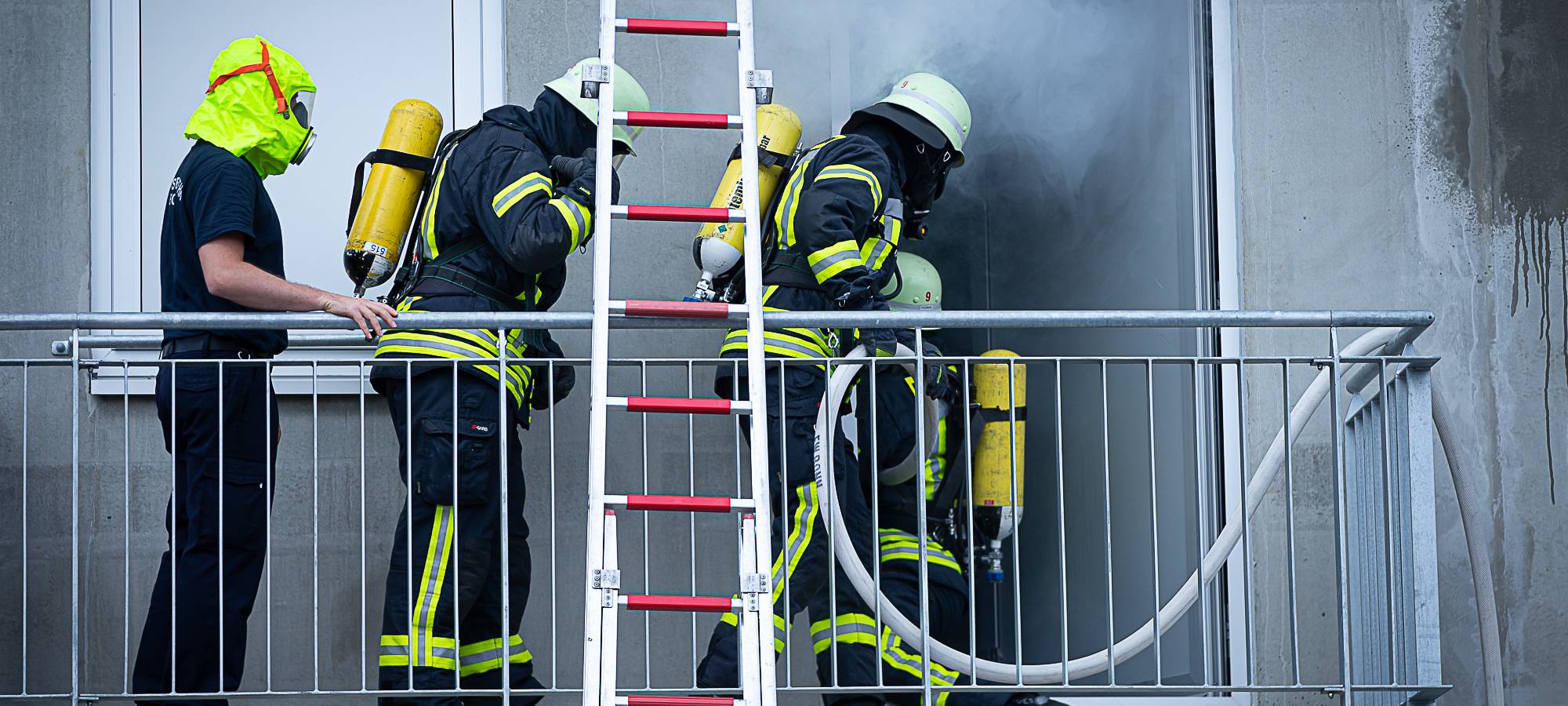 Neues Übungshaus für Feuerwehr Bonn