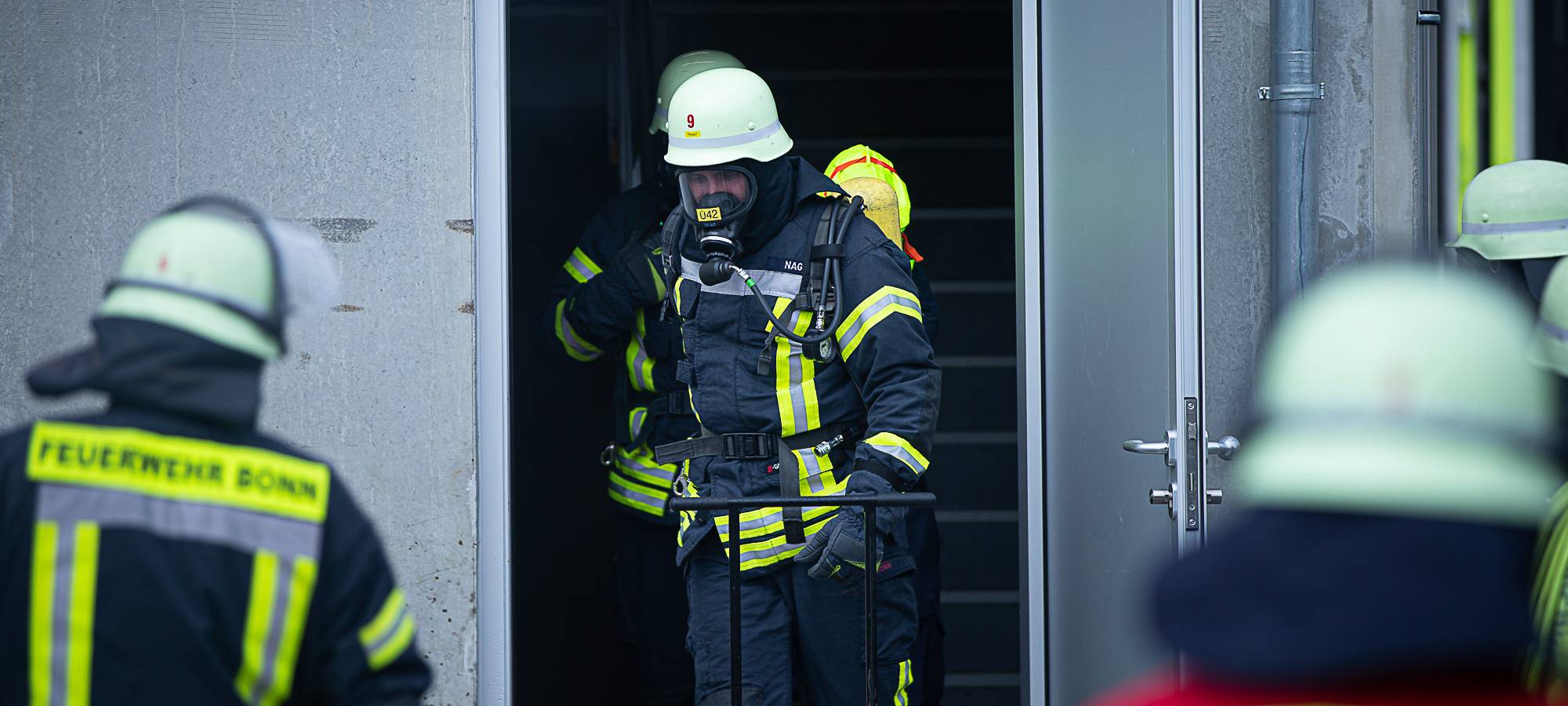 Neues Übungshaus für Feuerwehr Bonn