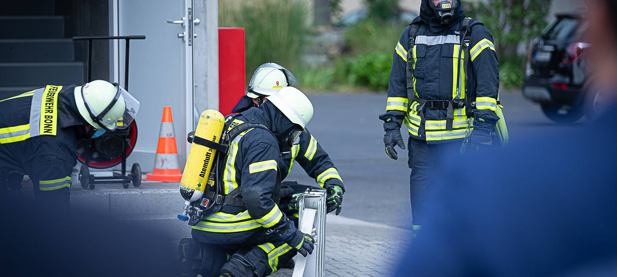 Neues Übungshaus für Feuerwehr Bonn