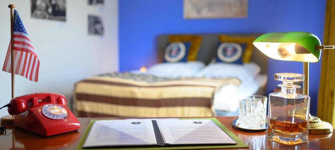 Themenzimmer im Hotel Rheinland