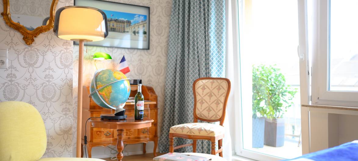 Themenzimmer im Hotel Rheinland