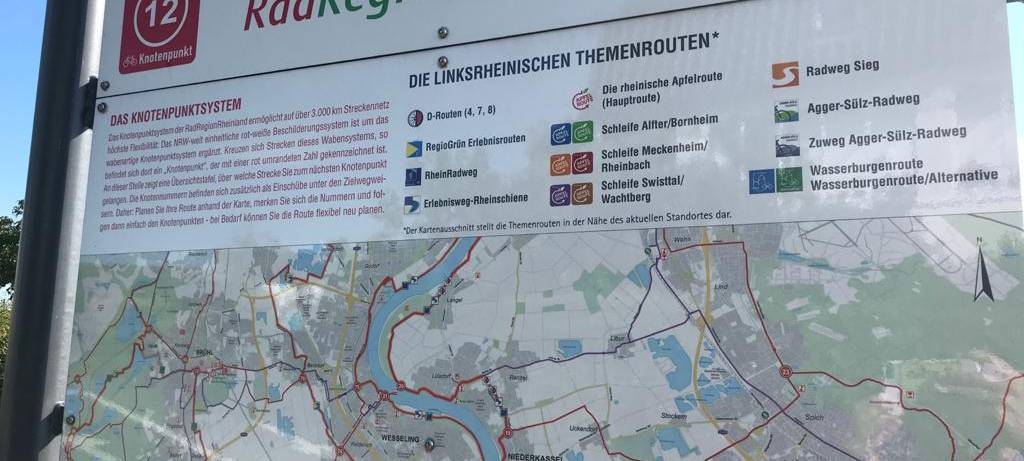 Radtour: Rheinische Apfelroute