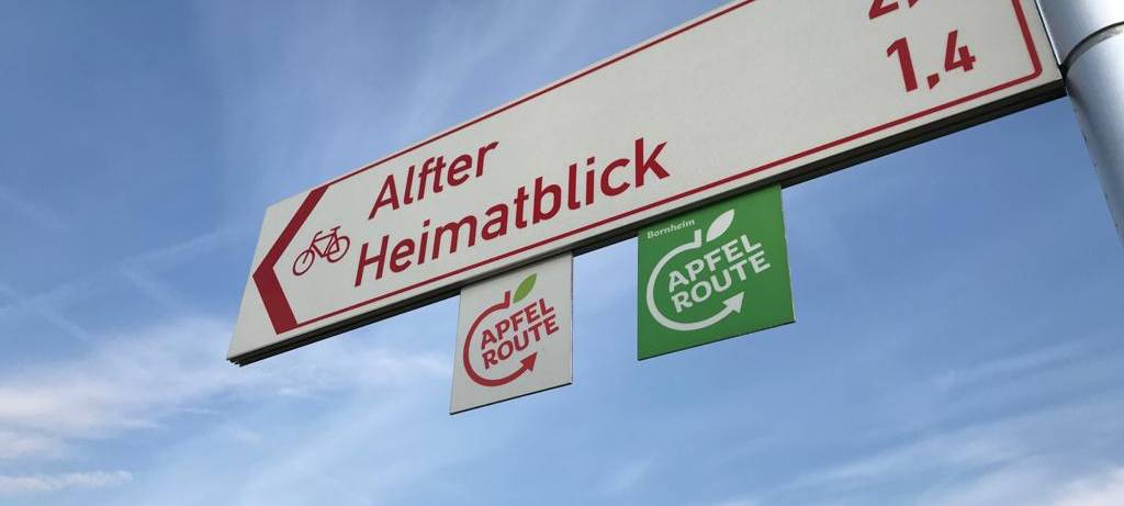 Radtour: Rheinische Apfelroute