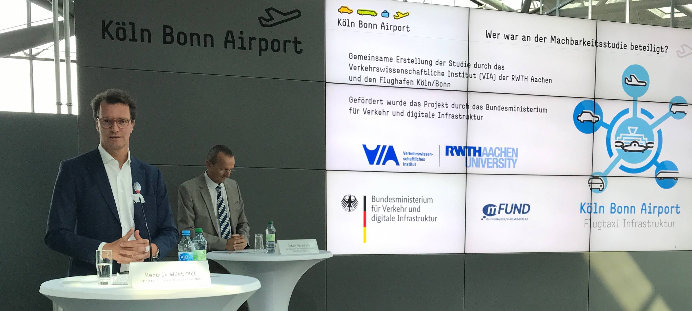 Machbarkeitsstudie für Flugtaxen vorgestellt