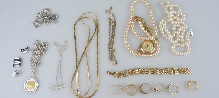 Schmuck gefunden