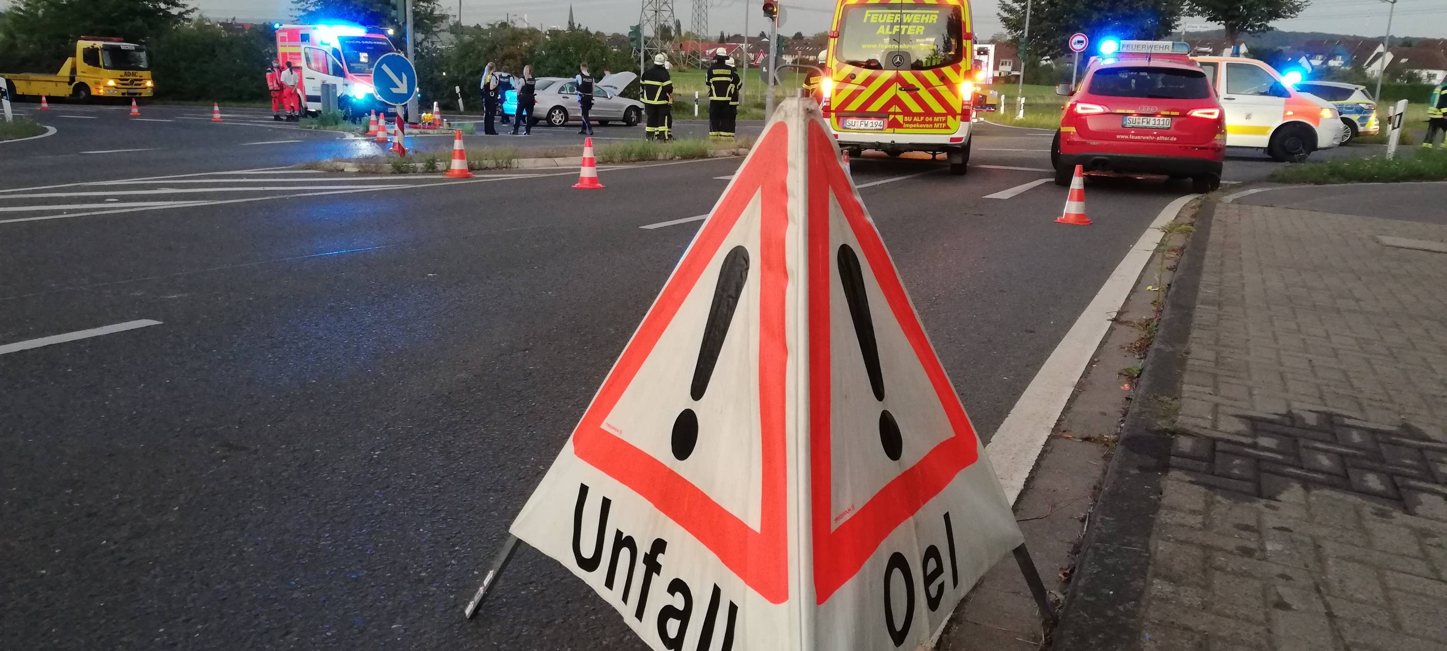 Schwerer Verkehrsunfall in Bonn-Beuel