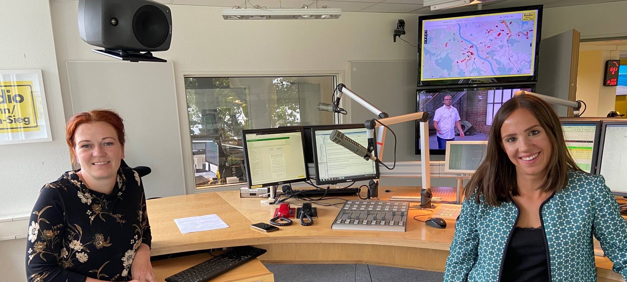 Antrittsbesuch: Katja Dörner zu Gast im Studio