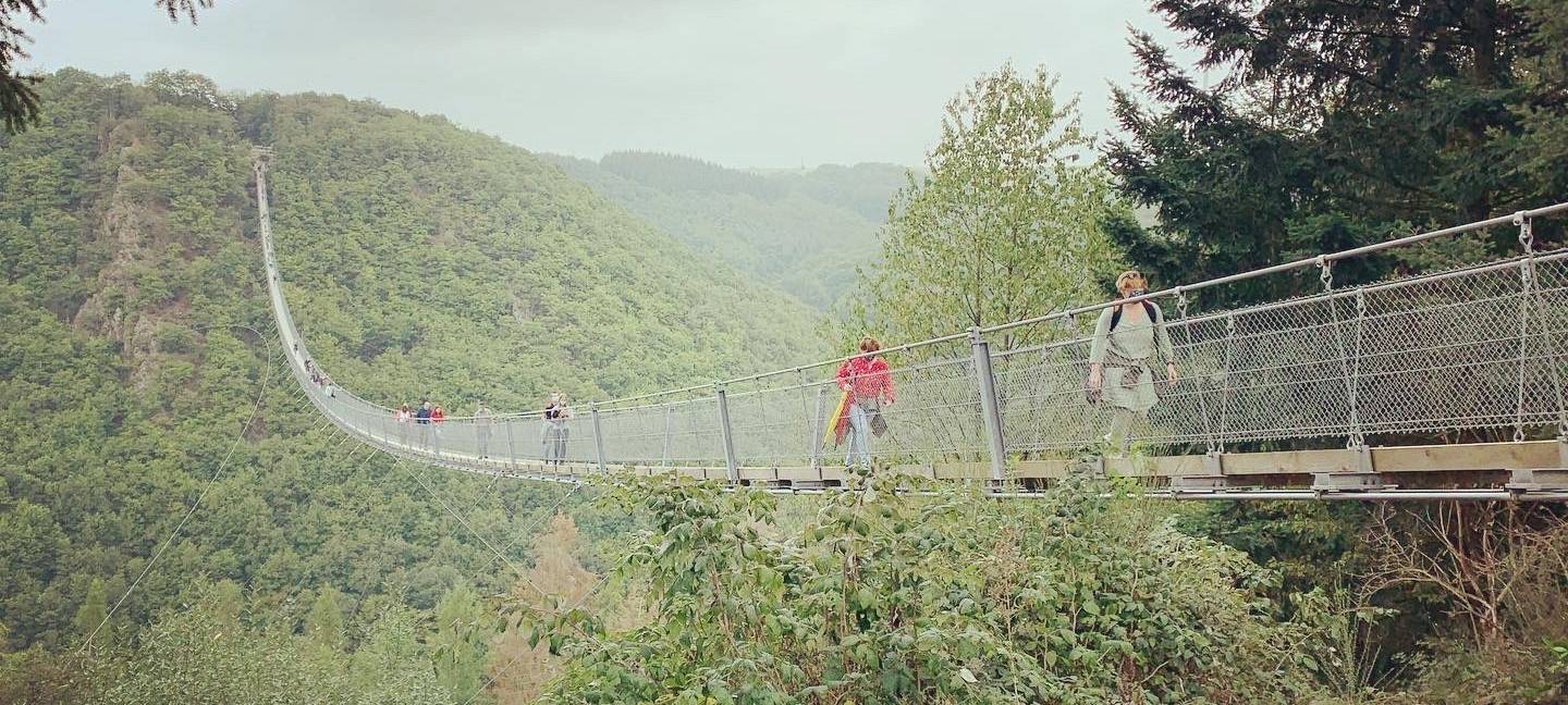 Holiday@home: Geierlay-Hängeseilbrücke