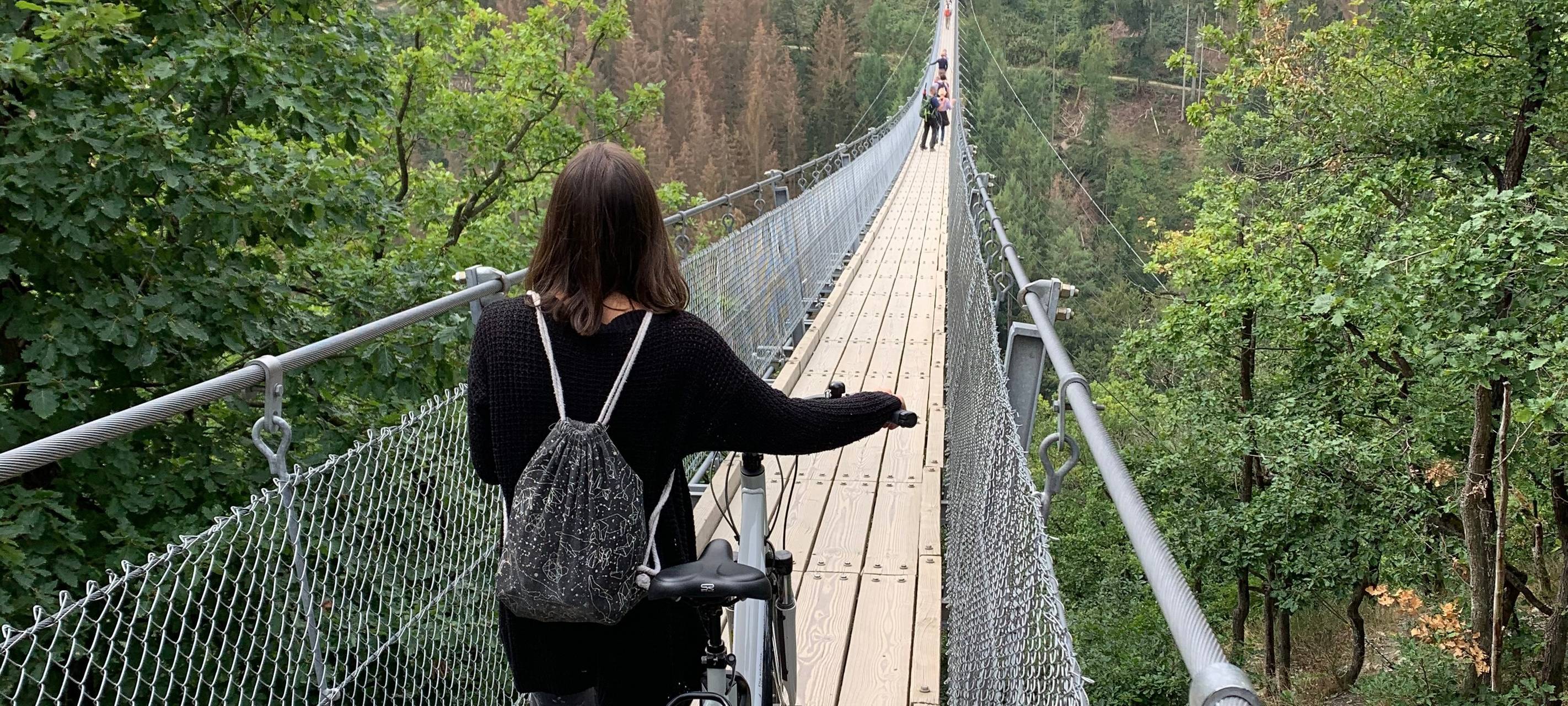 Holiday@home: Geierlay-Hängeseilbrücke