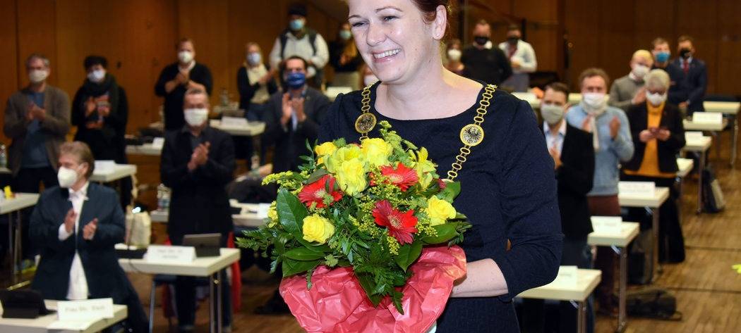 Katja Dörner wurde vereidigt