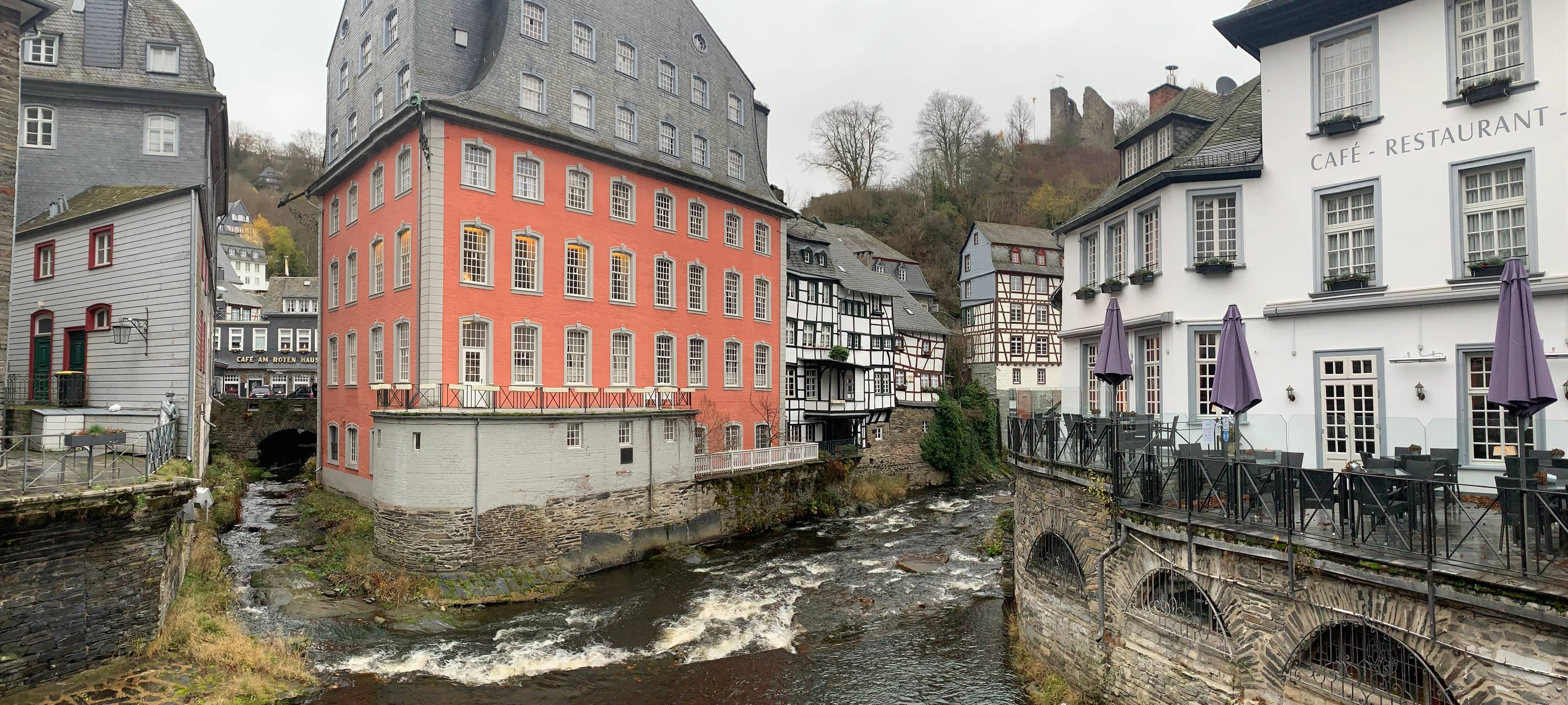 Volker & Jana zu Besuch bei der Senfmühle in Monschau